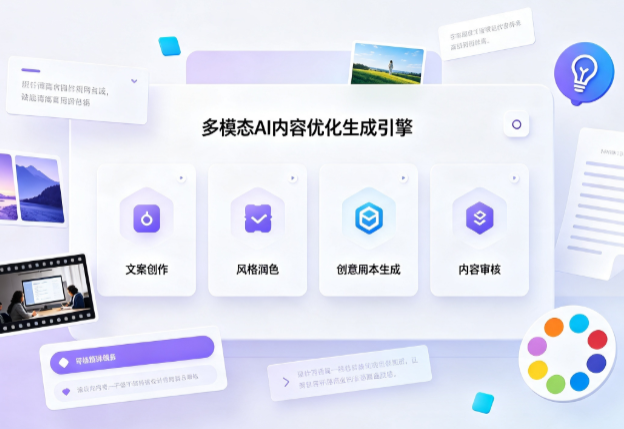 合阳县AI智能内容优化创新 多模态生成技术丰富数字内容创作生态